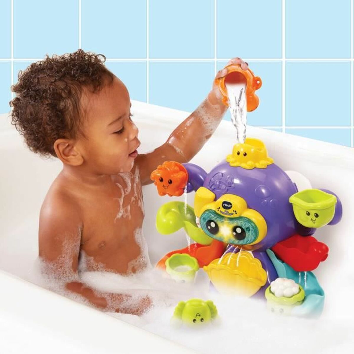 Bath Toy Vtech Baby Polo, My Funny Octopus underwater-1