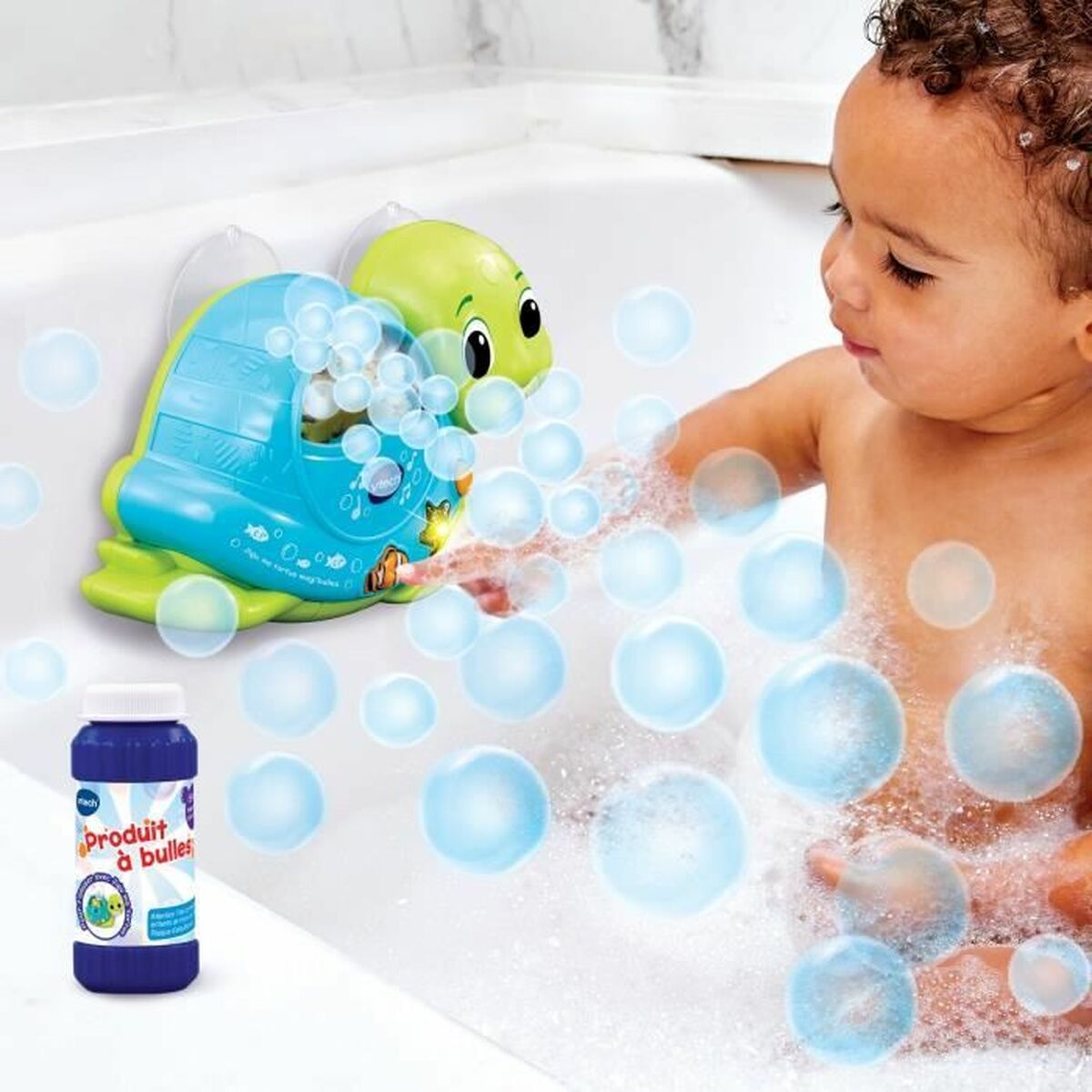 Bath Toys Vtech Baby Juju ma tortue magi bulles-2