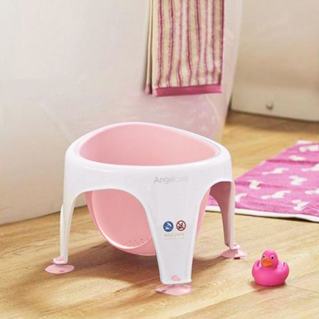 NNEDPE Angelcare AC587 Baby Bath Soft Touch Ring Seat - Pink-4